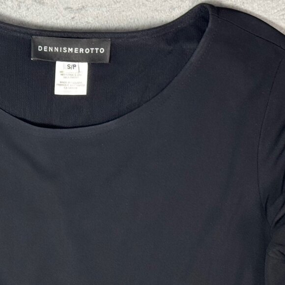 Dennis Merotto Black Sheath Dress - Picture 4 of 6